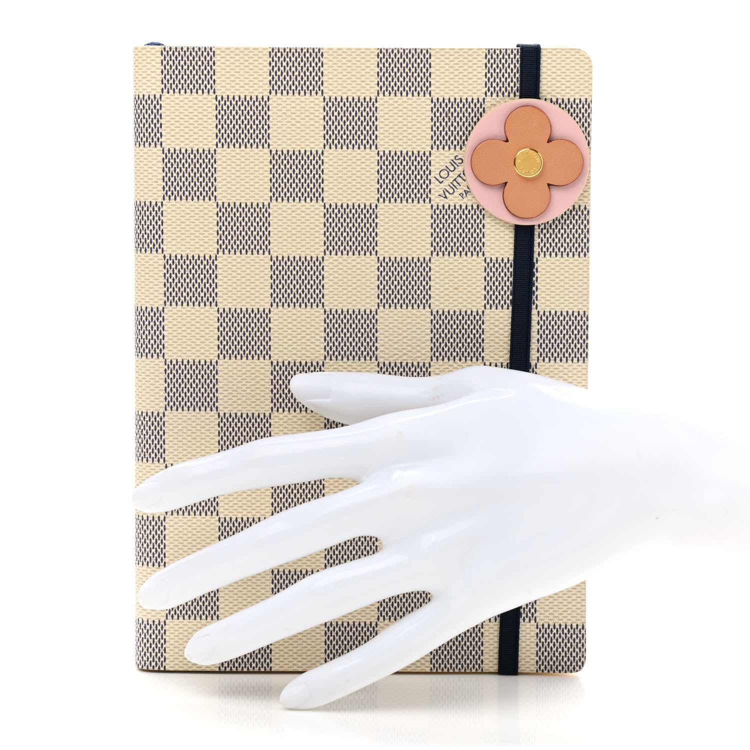 Louis Vuitton Damier Azur Flower Gustave Notebook 2 of 7