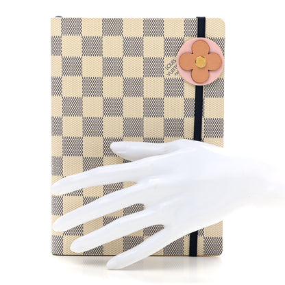Louis Vuitton Damier Azur Flower Gustave Notebook 2 of 7