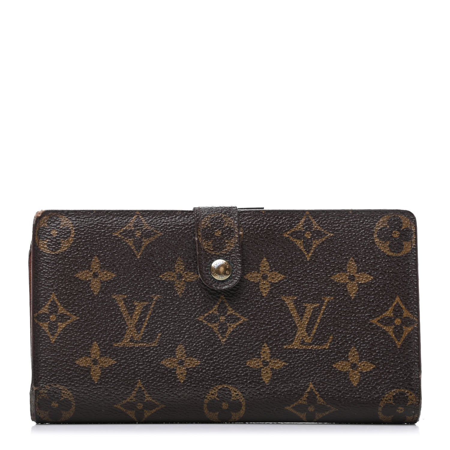 Louis Vuitton Monogram Continental French Purse Wallet 1 of 10