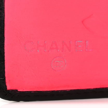 Chanel Calfskin Quilted Cambon Yen Wallet Black 6 of 8