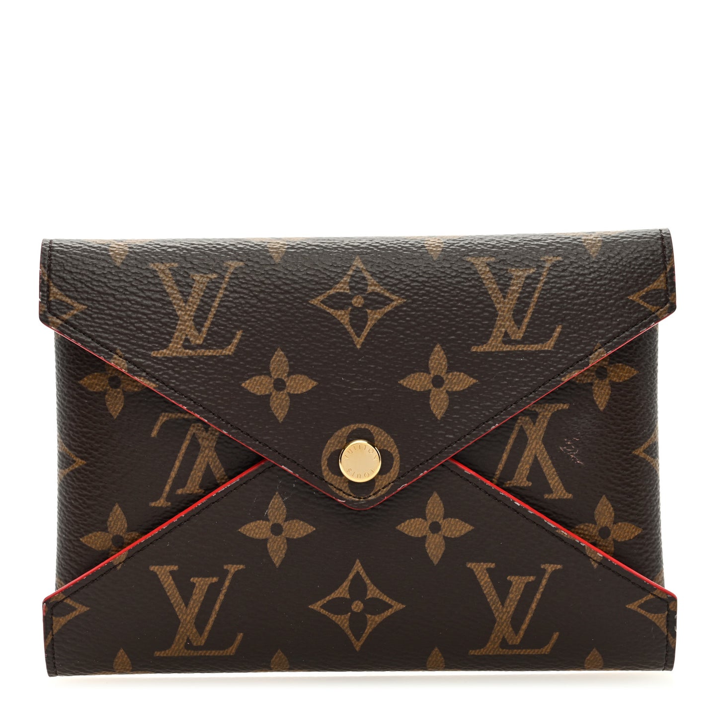Monogram Medium Kirigami Pochette Insert Coquelicot
