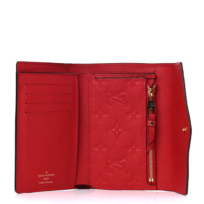 Louis Vuitton Empreinte Compact Curieuse Wallet Cherry 5 of 10