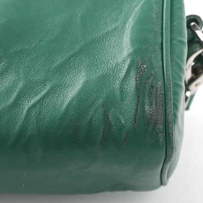Prada Nappa Antique Multi-Pocket Shoulder Bag Green 10 of 10