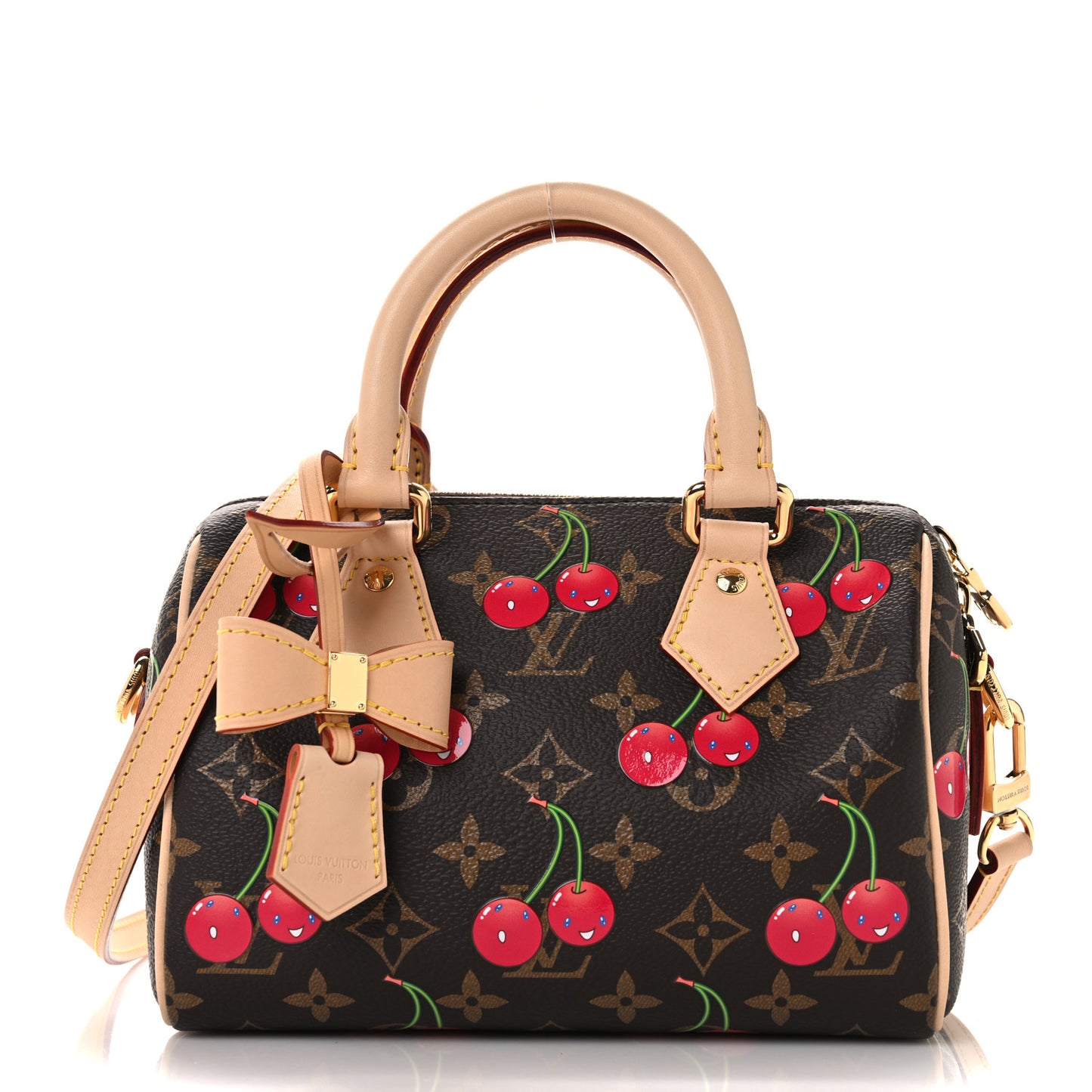 LV X TM Monogram Cerises Speedy Bandouliere 20