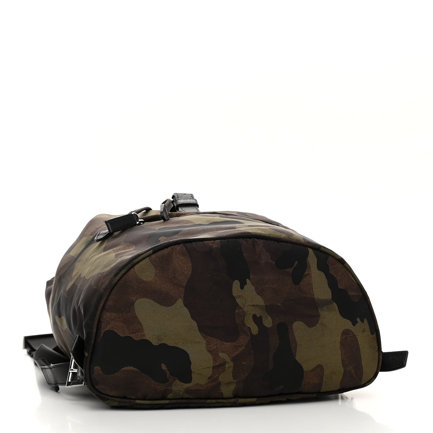 Tessuto Nylon Camouflage Print Cinch Backpack Mimetico
