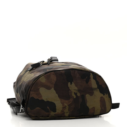 Prada Tessuto Nylon Camouflage Print Cinch Backpack Mimetico 4 of 9