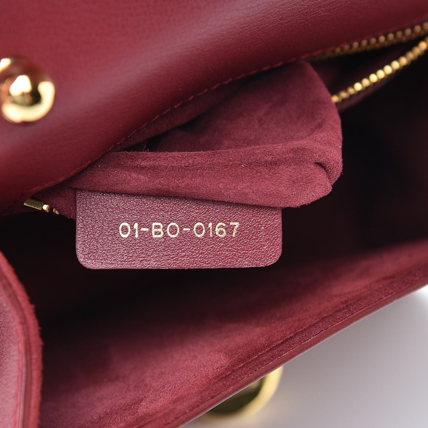 Smooth Calfskin Mini C'est Flap Bag Red