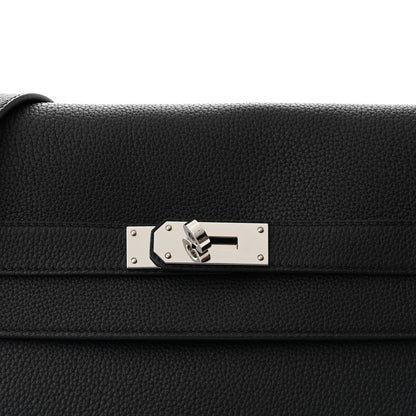 Hermes Togo Kelly Messenger GM Black 8 of 12