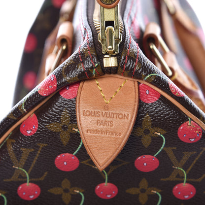 Louis Vuitton Monogram Cerises Speedy 25 6 of 11
