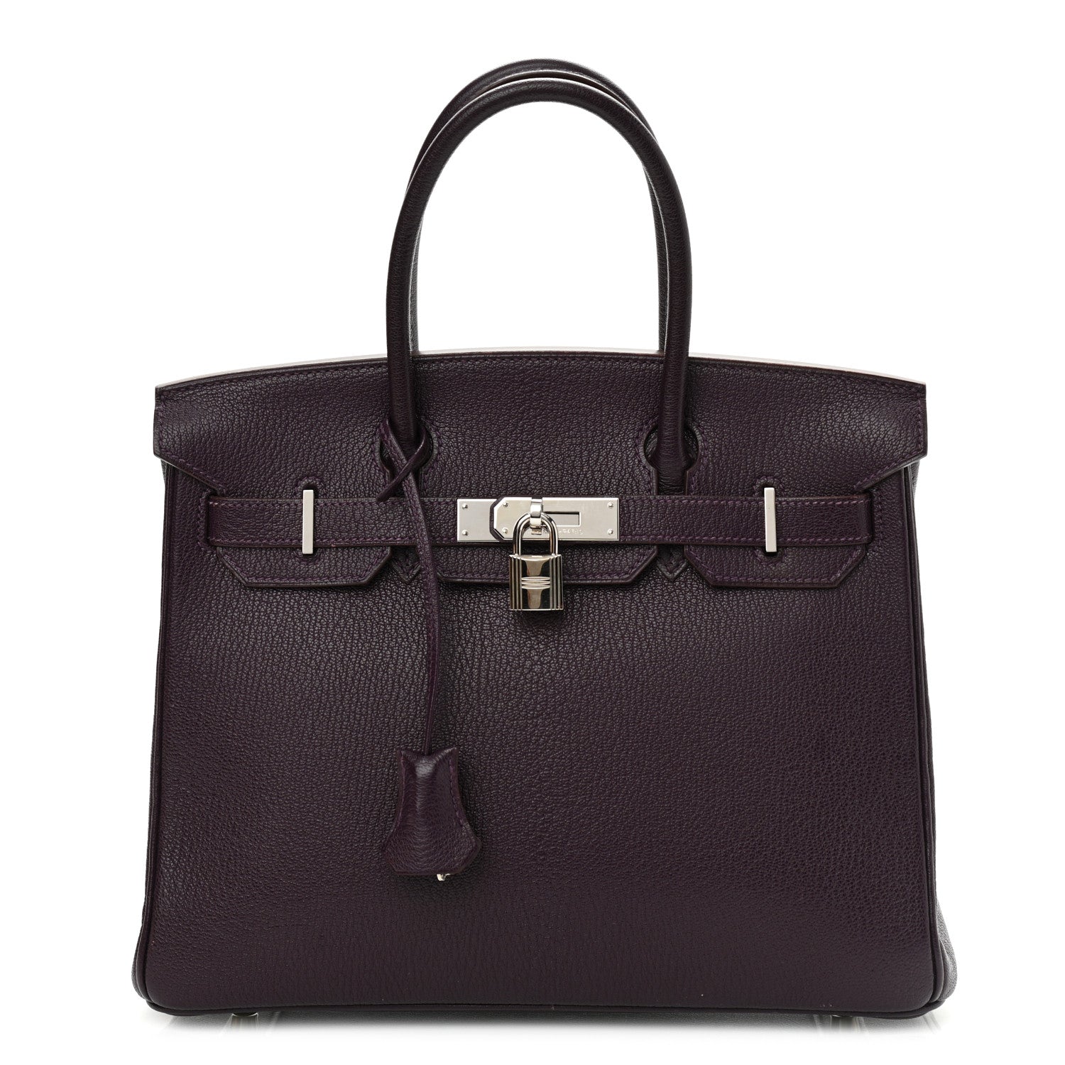 Hermes Chevre Mysore Birkin 30 Raisin 1 of 15