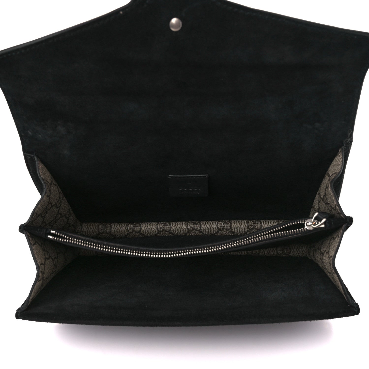Gucci GG Supreme Monogram Crystal Small Dionysus Shoulder Bag Black 5 of 11