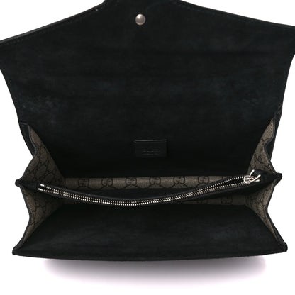 Gucci GG Supreme Monogram Crystal Small Dionysus Shoulder Bag Black 5 of 11