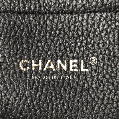 Chanel Grained Calfskin Stitched Urban Essentials Large Shopping Bag Black 10 of 21