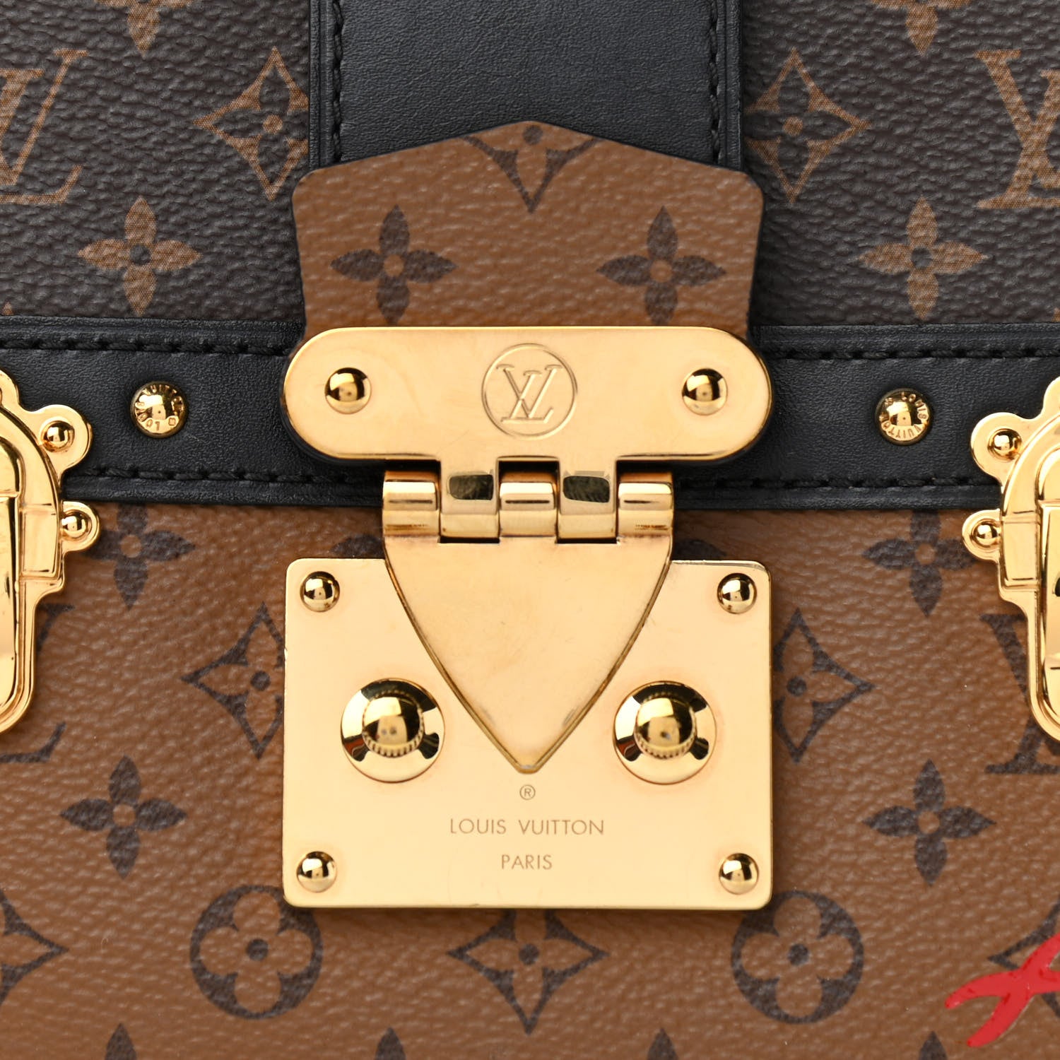 Louis Vuitton Reverse Monogram Trunk Clutch 7 of 9