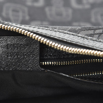 Gucci Canvas Horsebit Glam Hobo Black 7 of 11
