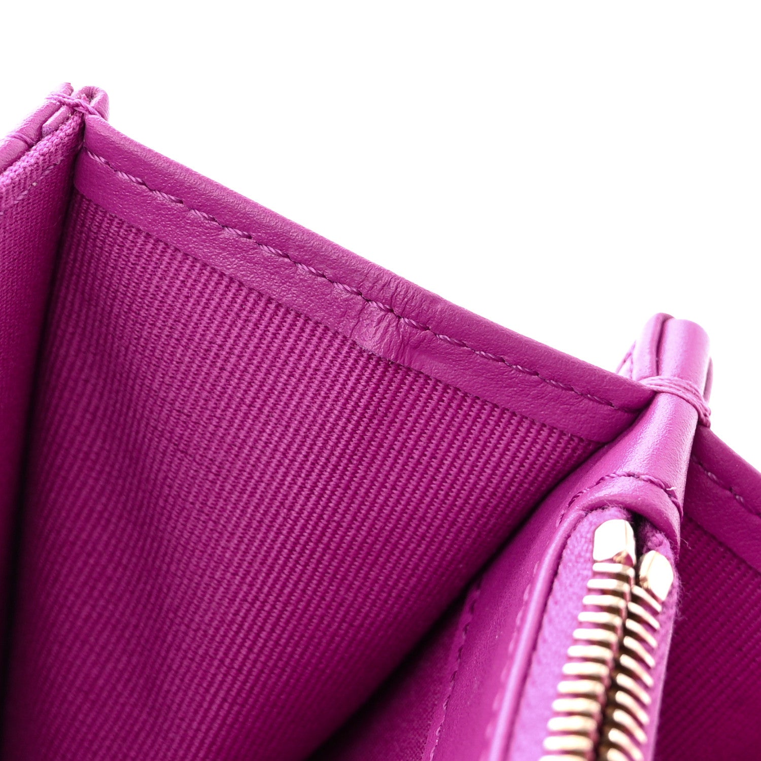 Chanel Calfskin Quilted Mini Dual Handle Chain Flap Bag Purple 13 of 14