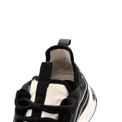 Chanel Velvet Calfskin Mixed Fibers CC Sneakers 39 Black 12 of 15