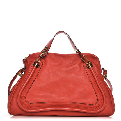 Chloe Calfskin Large Paraty Paprika Red 1 of 15