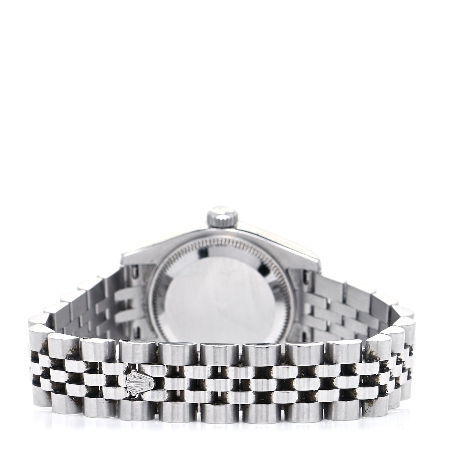 Stainless Steel 18K White Gold Diamond 26mm Oyster Perpetual Datejust Watch Silver 179174