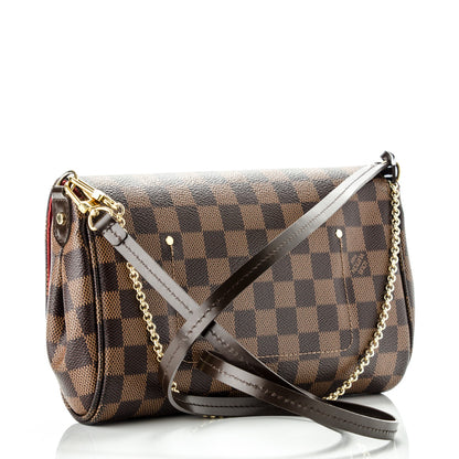 Louis Vuitton Damier Ebene Favorite MM 3 of 9