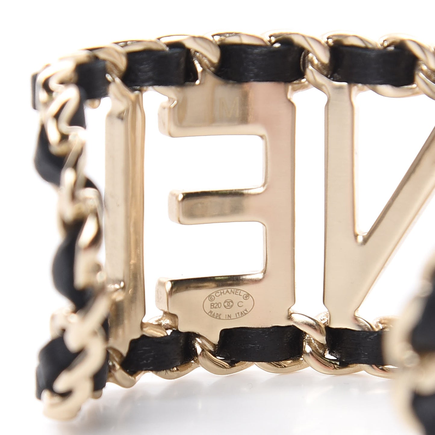 Lambskin Chain Vintage Allure Bracelet Gold