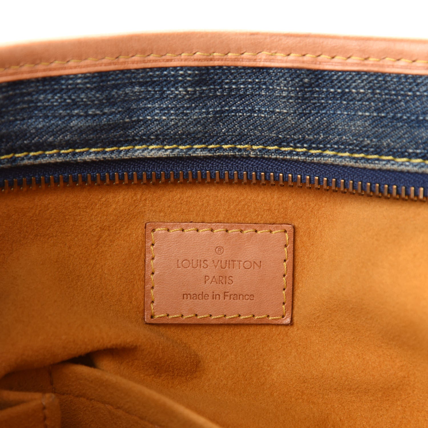 Louis Vuitton Denim Neo Cabby GM Blue 9 of 11