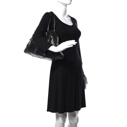 Gucci Guccissima Signoria Large Dome Bag Black 2 of 12