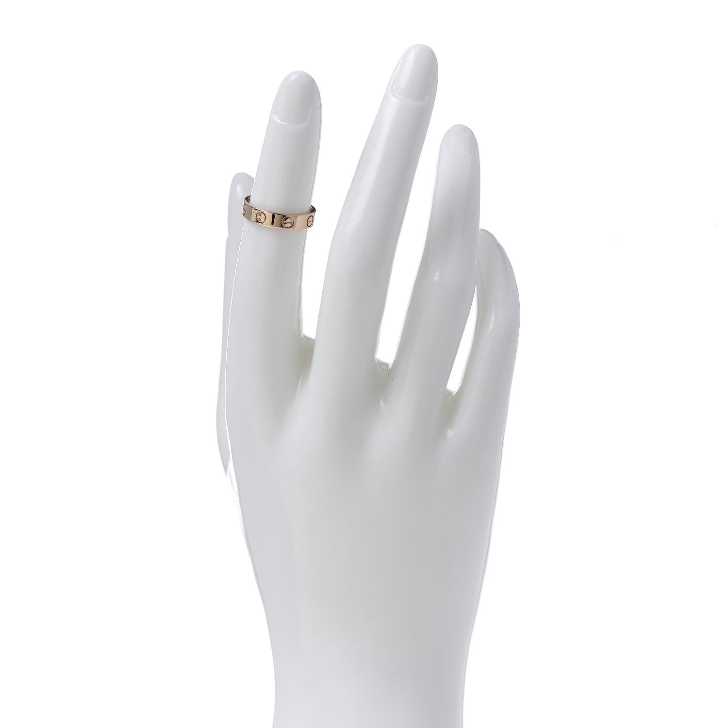 Cartier 18K Pink Gold 3.5mm LOVE Wedding Band Ring 47 4 2 of 4