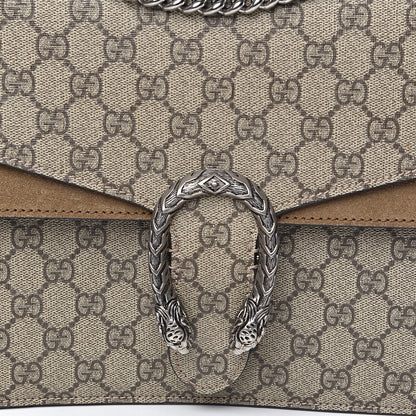 Gucci GG Supreme Monogram Medium Dionysus Shoulder Bag Taupe 11 of 11