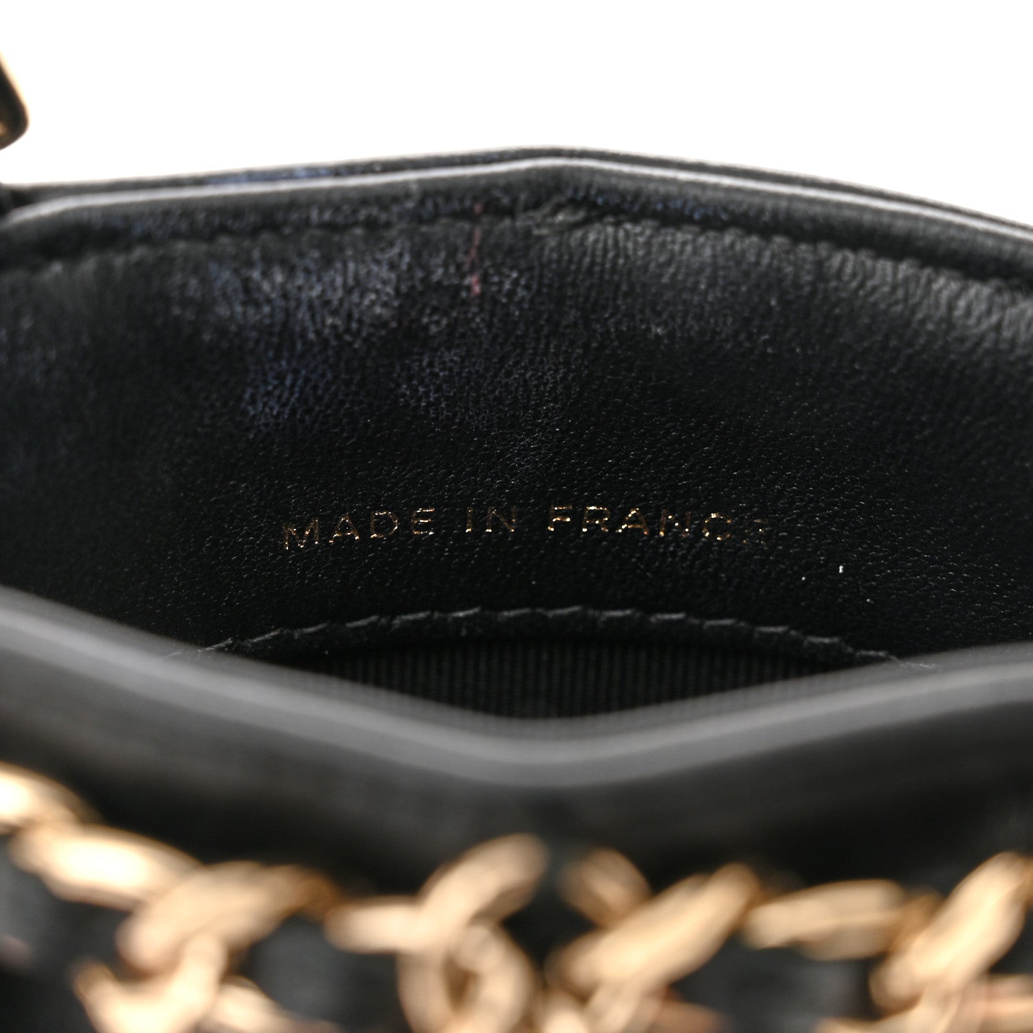 Chanel Lambskin Tech Me Out Clutch With Chain Black 7 of 12