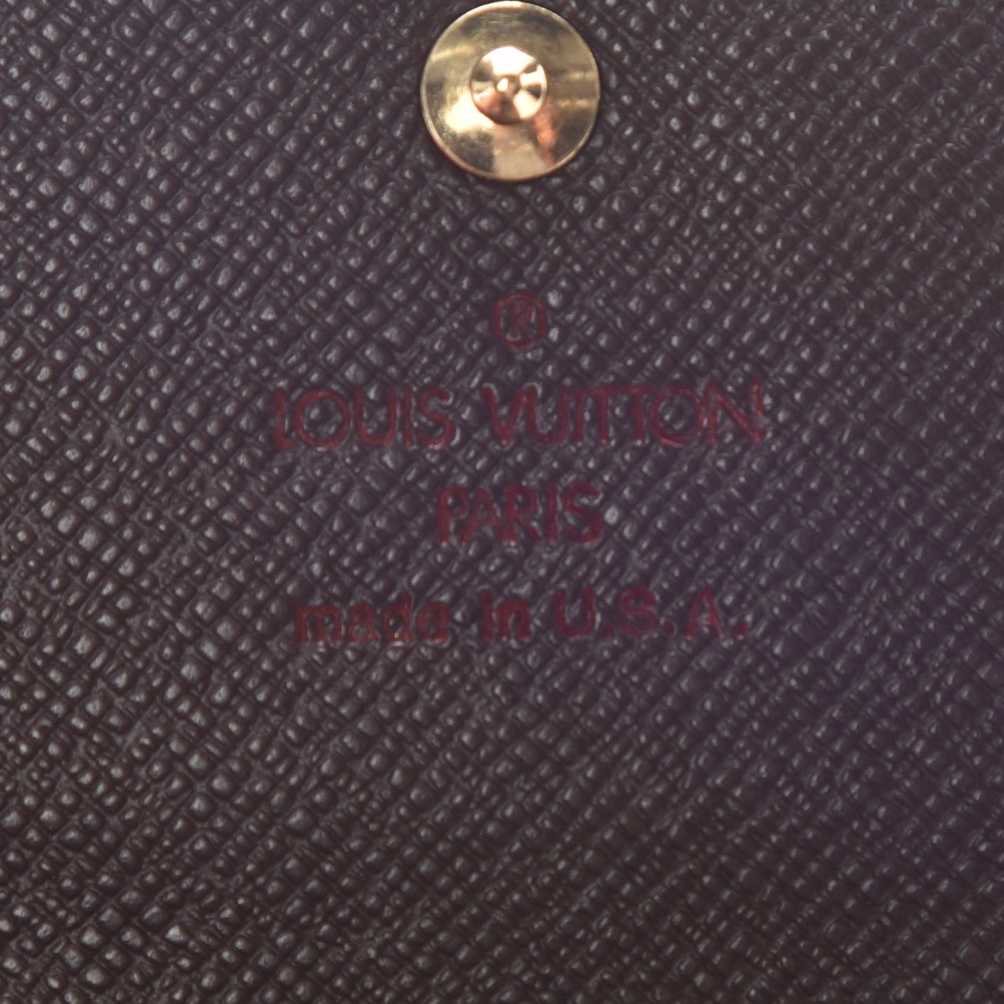 Damier Ebene Elise Wallet