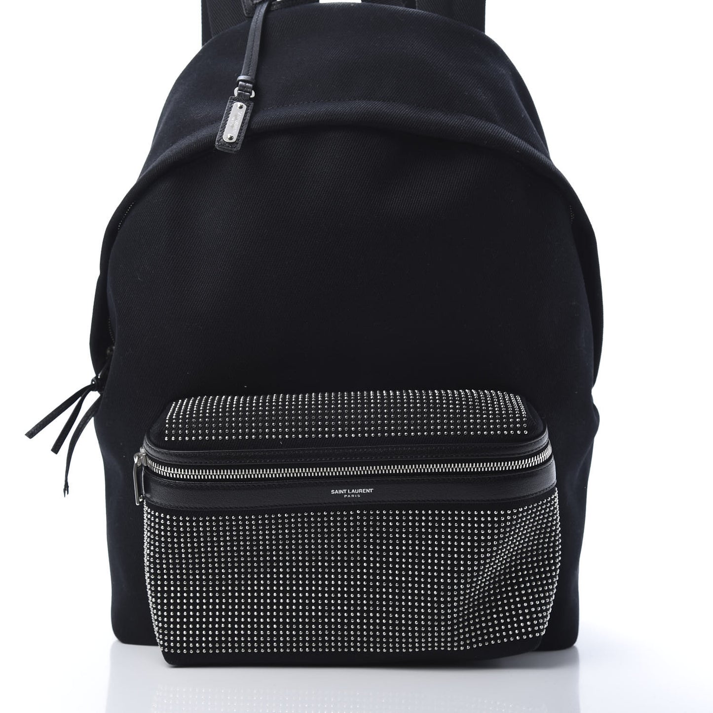 Canvas City Studded Backpack Black