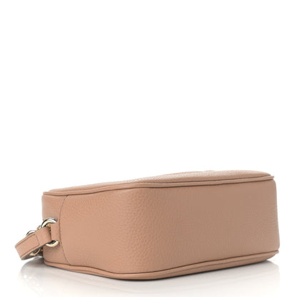 Gucci Pebbled Calfskin Small Soho Disco Bag Camelia 4 of 10