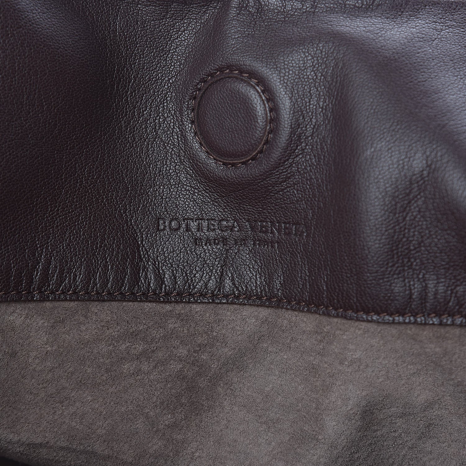 Bottega Veneta Nappa Intrecciato Large Campana Ebano 6 of 9