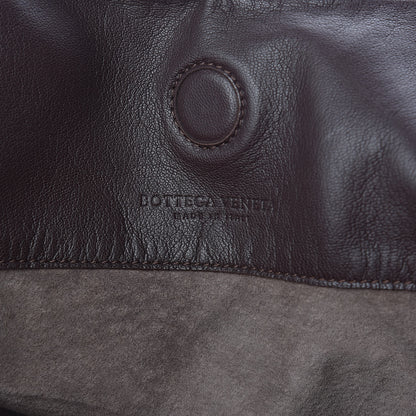 Bottega Veneta Nappa Intrecciato Large Campana Ebano 6 of 9