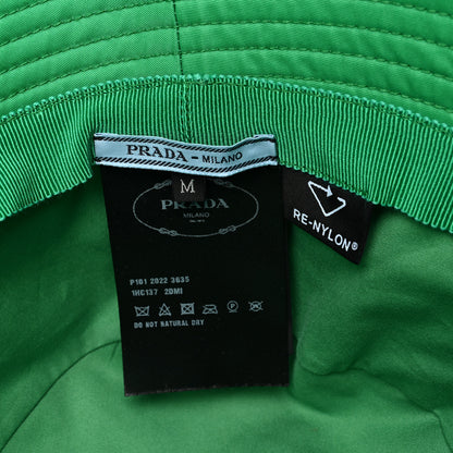 Prada Re-Nylon Triangle Womens Bucket Hat M Menta 8 of 8
