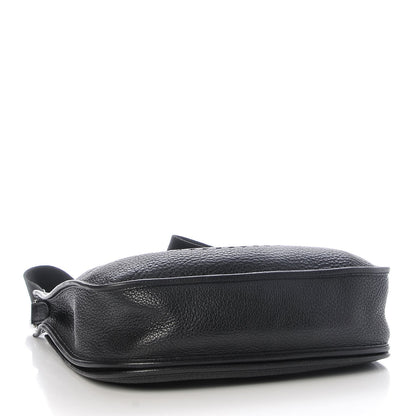 Hermes Taurillon Clemence Evelyne III GM Black 4 of 7