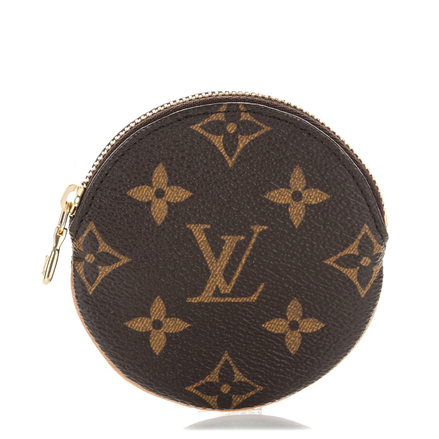 Monogram Round Coin Purse