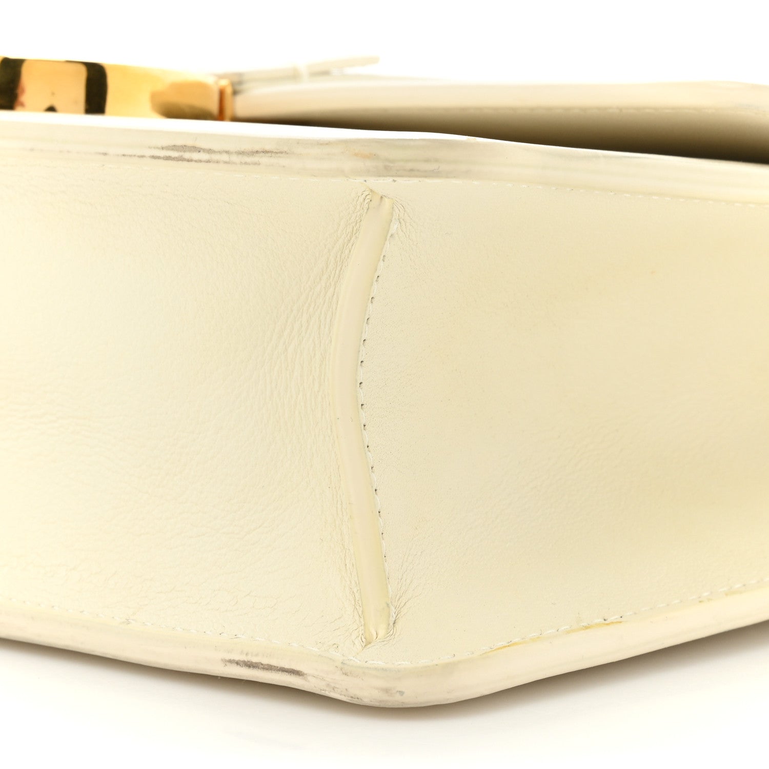 Christian Dior Box Calfskin 30 Montaigne Flap Bag Latte 7 of 16