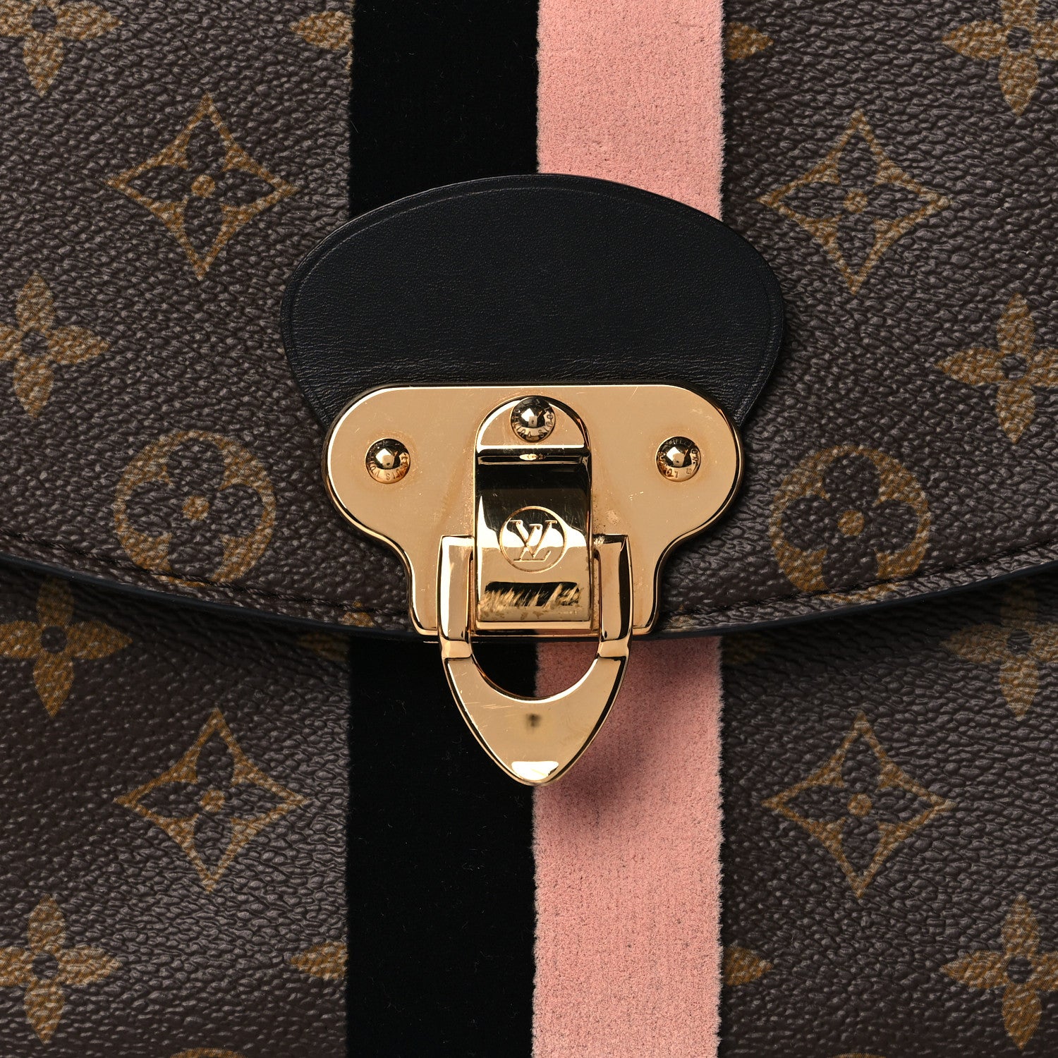 Louis Vuitton Monogram Georges BB Black Rose Poudre 6 of 8