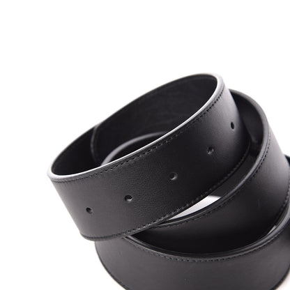 Gucci Moon Calfskin Nickel Double G 40mm Belt 110 44 Black 4 of 7