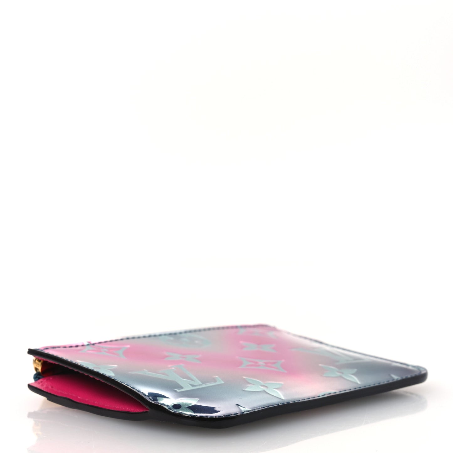Metallic Vernis Degrade Key Pouch Blue Pink