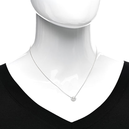 Tiffany Platinum Diamond Soleste Pendant Necklace 2 of 6