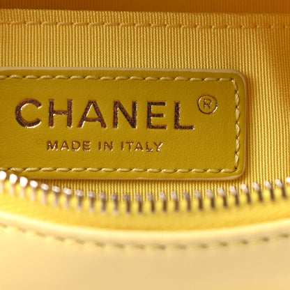 Chanel Lambskin Quilted Waist Belt Bag Yellow 6 of 10
