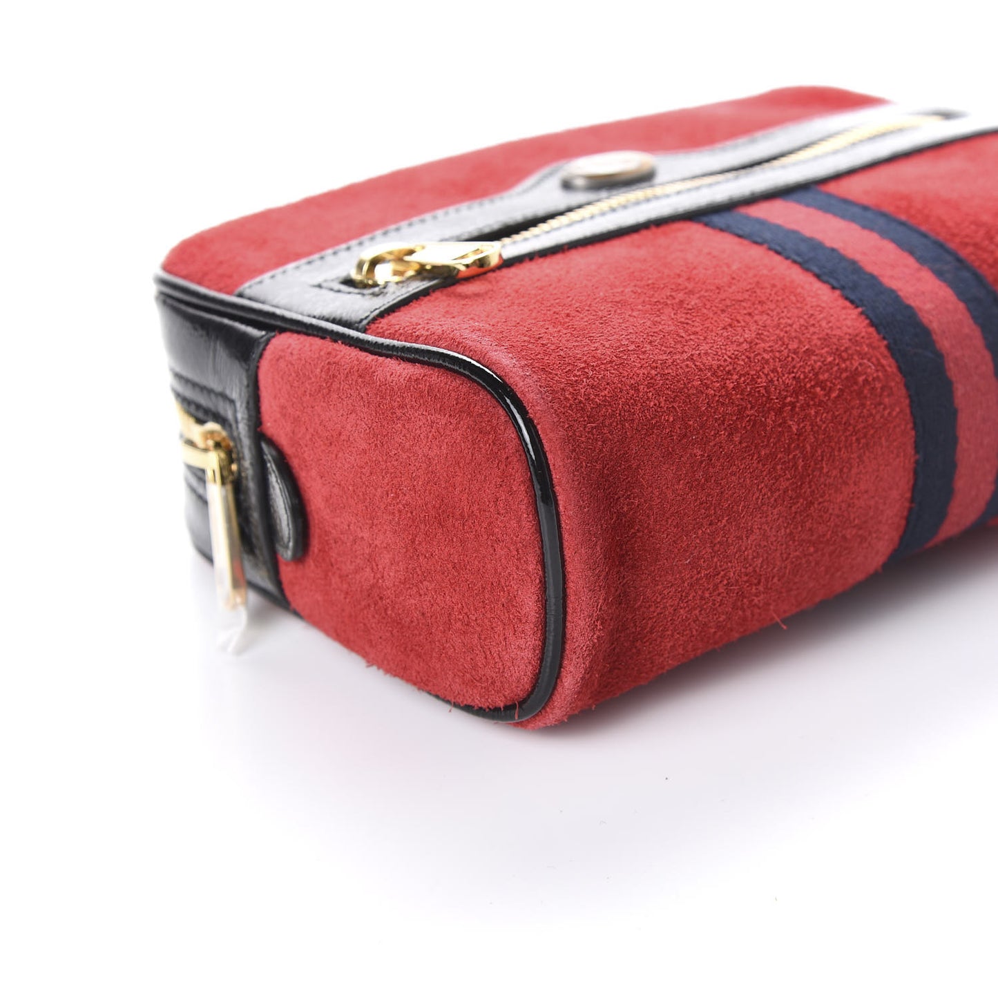 Suede Small Ophidia Belt Bag 85 34 Hibiscus Red
