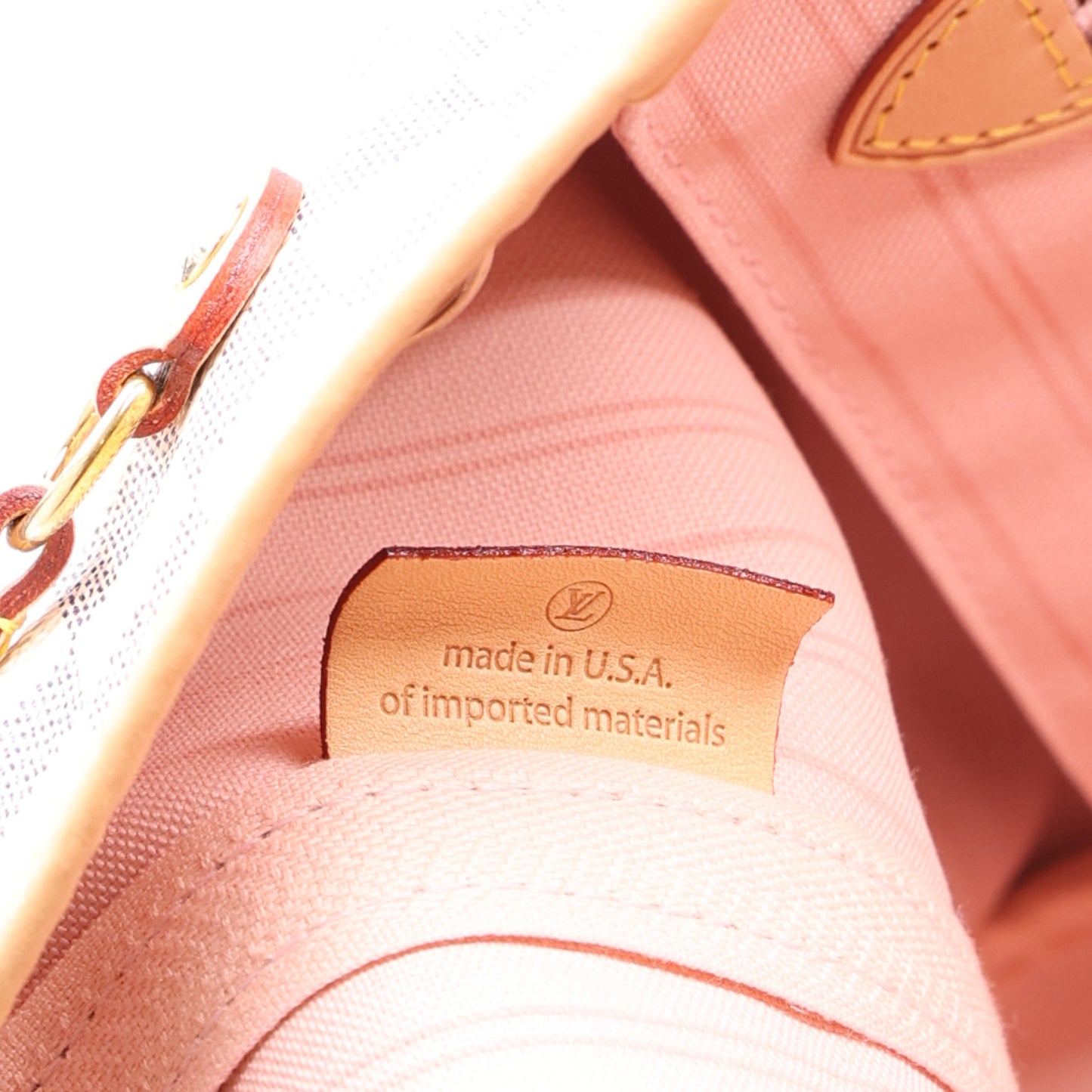 Damier Azur Neo Neverfull MM Rose Ballerine