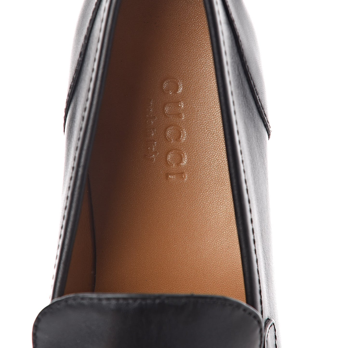 Calfskin Womens Jordaan Loafers 35 Black