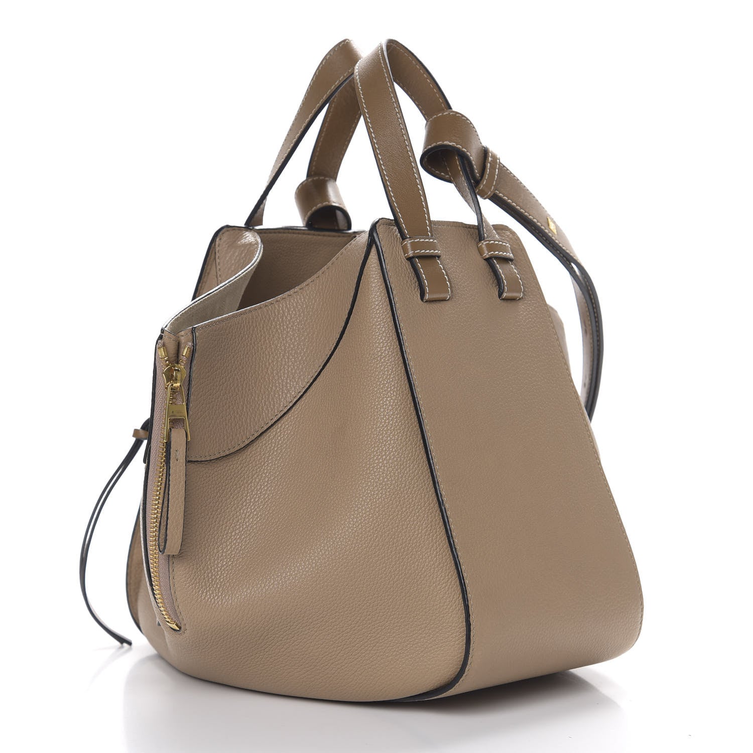 Loewe Calfskin Small Hammock Shoulder Bag Sand Mink 2 of 11