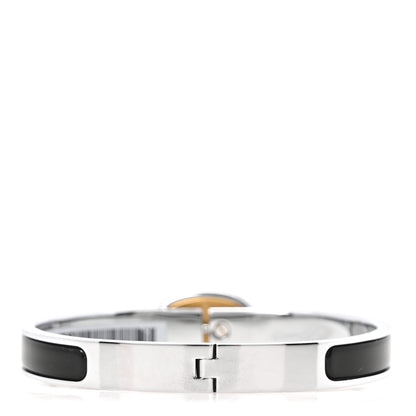 Hermes Enamel Mini Clic Chaine d'Ancre Bracelet PM Black 3 of 5