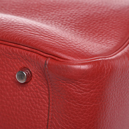 Hermes Taurillon Clemence Lindy 34 Rouge Garance 12 of 13